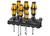 Wera Tools - 932/6 Screwdriver Set Kraftform Wera: Chiseldriver And Rack 6 Pcs - 5018282001