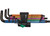 Wera Tools - 950 Spkl/9 Sm Multicolour Long Arm Hex Key Set Pack Of 5 - 5022089001