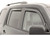 Auto Ventshade - 0915 Pilot 4pc Inchannel Ventvisorsmoke - 194084