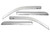 Auto Ventshade - 1522 Colorado/canyon Crew Cab Chrome Ventvisor  4pc Chrome - 684995