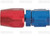 Big End Performance - Red/blue Straight Swivel Aluminum Hose End 4an - 12400