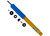 Bilstein - 1924 Ram 2500 4wd Frontshock Absorber B6 4600 - 24-302074