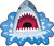 BML REC - Giant Shark Beach Blanket - BMBT-0016