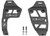 DV8 Offroad - 21c Wrangler 4xe Dual Light Pod Mounts Black - LBJL-12