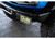 DV8 Offroad - 21c Bronco Factory Front Bumper Steel License Relocation Bracket Driver Side Mount No Drill Install - LPBR-02