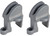 Extreme Max - Boattector Quick Adjust Pontoon Rail Fender Hanger Gray(pack Of 2) - 3005.5058