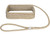 Extreme Max - Boattector Double Braid Nylon Dock Line 5/8in X 25ft White & Gold - 3006.2132