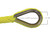 Extreme Max - Boattector Solid Braid Mfp Anchor Line With Thimble 3/8in X 150ft Neon Yellow - 3006.2678