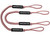 Extreme Max - Boattector Bungee Dock Line 4ft Red/white(value Pack Of 2) - 3006.2732