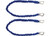 Extreme Max - 12 Covered Bungee Cord Withstainless Snaps 2pack Blue - 3006.2779