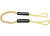 Extreme Max - Boattector Bungee Dock Line 7ft Yellow/white(value Pack Of 2) - 3006.3048