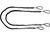 Extreme Max - Boattector Bungee Dock Line 8ft Black(value Pack Of 2) - 3006.3065