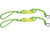 Extreme Max - Boattector Pwc Dock Line 9ft Green/yellow(value Pack Of 2) - 3006.3132
