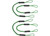 Extreme Max - Boattector Bungee Dock 6ft Green(value Pack Of 4) - 3006.3308