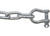 Extreme Max - Boattector Galvanized Steel Anchor Lead Chain 1/4in X 4ft With 5/16in Shackles - 3006.6569