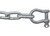 Extreme Max - Boattector Galvanized Steel Anchor Lead Chain 5/16in X 5ft With 3/8in Shackles - 3006.6572