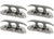 Extreme Max - Folding Stainless Steel Cleat 41/2(value Pack Of 4) - 3006.6631.4