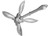 Extreme Max - Boattector Galvanized Folding/grapnel Anchor 13 Lbs - 3006.6669
