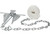 Extreme Max - Complete Slip Ring Anchor Kit With Rope / Anchor Chain / Shackle #10 / 5 Lbs - 3006.6719