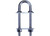 Extreme Max - Stainless Steel Bow Eye 1in Eye Diameter 23/4in Twin Shank - 3006.6768