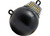 Extreme Max - Coated Ballwithfin Downrigger Weight 10 Lbs With Silver Flash - 3006.6891