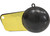 Extreme Max - 15 Lb Cast Iron Pancakedownrigger Weight Gold Flash - 3006.7006