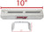 Extreme Max - 10in Galvanized Swiveltop Bunk Bracket With Hardware For 1.5in X 3in Trailer 2pack - 3006.7029