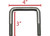 Extreme Max - 10in Galvanized Swiveltop Bunk Bracket With Hardware For 1.5in X 3in Trailer 2pack - 3006.7029