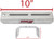 Extreme Max - 10in Galvanized Swiveltop Bunk Bracket With Hardware For 2in X 3in Trailer 4pack - 3006.7041
