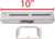Extreme Max - 10in Galvanized Swiveltop Bunk Bracket With Hardware For 3in X 3in Trailer 4pack - 3006.7049