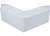 Extreme Max - Boattector Corner Dock Bumper Small (10in X 10in X 4in X 2.5in ) White - 3006.7255