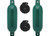 Extreme Max - Boattector Inflatable Fender 6.5in X 22in Forest Green(value Pack Of 2) - 3006.7456