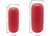 Extreme Max - Boattector Htm Inflatable Fender 6.5in X 15in Bright Red(value Pack Of 2) - 3006.7462.2