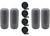 Extreme Max - Boattector Htm Inflatable Fender 6.5in X 15in Gray(value Pack Of 4) - 3006.7474.4