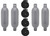 Extreme Max - Boattector Inflatable Fender 4.5in X 16in Gray(value Pack Of 4) - 3006.7539