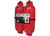 Extreme Max - Boattector Inflatable Fender 8.5in X 27in Red(value Pack Of 2) - 3006.7563