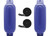 Extreme Max - Boattector Inflatable Fender 8.5in X 27in Cobalt Blue(value Pack Of 2) - 3006.7569