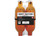 Extreme Max - Boattector Inflatable Fender 6.5in X 22in Neon Orange(value Pack Of 2) - 3006.7596