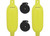 Extreme Max - Boattector Inflatable Fender 8.5in X 27in Neon Yellow(value Pack Of 2) - 3006.7614