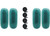 Extreme Max - Boattector Htm Inflatable Fender 6.5in X 15in Teal(value Pack Of 4) - 3006.7712.4