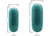 Extreme Max - Boattector Htm Inflatable Fender 6.5in X 15in Teal(value Pack Of 4) - 3006.7712.4