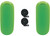 Extreme Max - Boattector Htm Inflatable Fender 6.5in X 15in Neon Green(value Pack Of 2) - 3006.7721.2