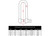 Extreme Max - Long D Shackle 1/2 Stainlessbulk 4pk - 3006.8209.4