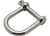 Extreme Max - Boattector Stainless Steel Wide D Shackle 5/16in 2pack - 3006.8228.2