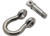 Extreme Max - Boattector Stainless Steel Anchor Shackle 1/4in 4pack - 3006.8312.4