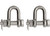 Extreme Max - Boattector Stainless Steel Bolttype Chain Shackle 5/16in 2pack - 3006.8342.2
