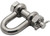 Extreme Max - Boattector Stainless Steel Bolttype Chain Shackle 5/16in 2pack - 3006.8342.2