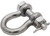 Extreme Max - Boattector Stainless Steel Bolttype Anchor Shackle 1/4in - 3006.8366