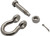 Extreme Max - Boattector Stainless Steel Bolttype Anchor Shackle 3/8in 2pack - 3006.8372.2