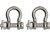 Extreme Max - Boattector Stainless Steel Bolttype Anchor Shackle 5/8in 2pack - 3006.8381.2